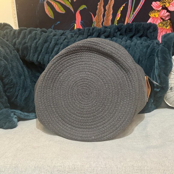 Threshold from Target Storage Basket, Cotton Blend Coiled Rope, Charcoal - Picture 9 of 9